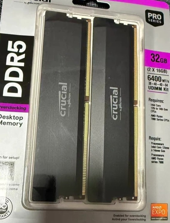 Ddr5 Kit - Kit de RAM DDR5 6000 MHz