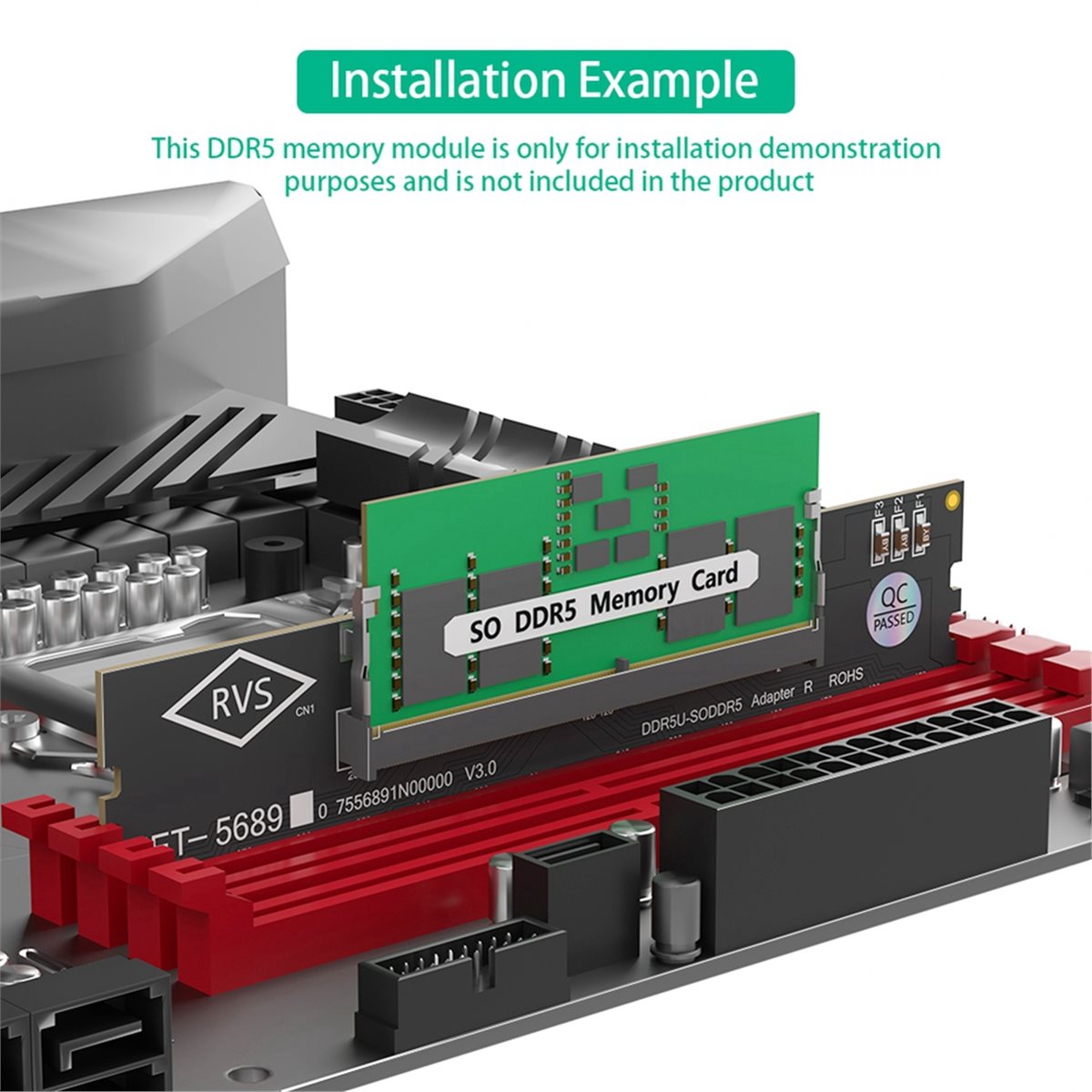 Ddr5 Laptop Ram - Carte adaptateur de mémoire DT1461~Laptop DDR5